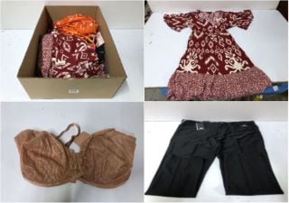 BOX OF WOMEN'S DESIGNER CLOTHING VARIOUS SIZES