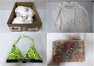 BOX OF WOMEN'S DESIGNER CLOTHING VARIOUS SIZES