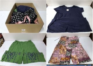 BOX OF WOMEN'S DESIGNER CLOTHING VARIOUS SIZES