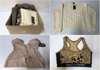 BOX OF WOMEN'S DESIGNER CLOTHING VARIOUS SIZES