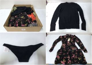 BOX OF WOMEN'S DESIGNER CLOTHING VARIOUS SIZES