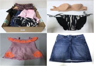 BOX OF WOMEN'S DESIGNER CLOTHING VARIOUS SIZES