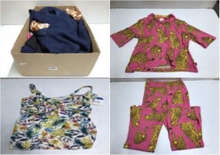 BOX OF WOMEN'S DESIGNER CLOTHING VARIOUS SIZES