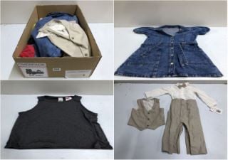 BOX OF WOMEN'S DESIGNER CLOTHING VARIOUS SIZES