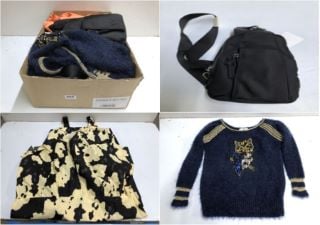 BOX OF WOMEN'S DESIGNER CLOTHING VARIOUS SIZES