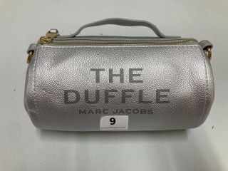 MARC JACOBS THE DUFFLE MINI BAG - SILVER - RRP.£325