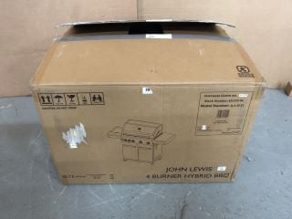 JOHN LEWIS GRILLSTREAM 4 BURNER HYBRID BBQ (RRP: £349.00)