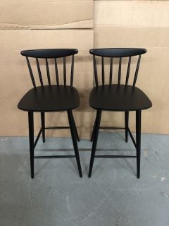 JOHN LEWIS SPINDLE BAR CHAIR SET OF 2 (RRP: £150)