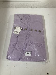 SIESTA DESIGNER MAXI DRESS IN LAVENDER - SIZE M - RRP £108