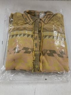 ARIZONA SKY DESIGNER JACKET IN YELLOW - SIZE M - RRP £188