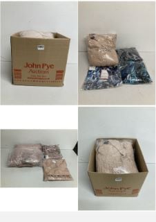 BOX OF PREMIUM CLOTHING ITEMS IN VARIOUS SIZES & DESIGNS