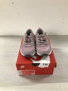 CHILDRENS NIKE WAFFLE ONE PINK TRAINERS -  SIZE UK 12 KIDS