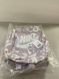 2 X BAGS TO INC PURPLE NIKE BACKPACK