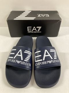 EMPORIO ARMANI BEACHWEAR SHOES IN NAVY UK SIZE 9