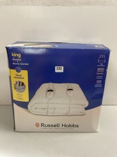 RUSSELL HOBBS KING SHERPA ELECTRIC BLANKET