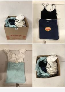 BOX OF PREMIUM DESIGNER CLOTHING IN VARIOUS SIZES & DESIGNS - APPROX RRP £250