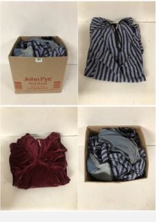 BOX OF PREMIUM DESIGNER CLOTHING IN VARIOUS SIZES & DESIGNS - APPROX RRP £250