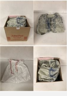 BOX OF PREMIUM DESIGNER CLOTHING IN VARIOUS SIZES & DESIGNS - APPROX RRP £250