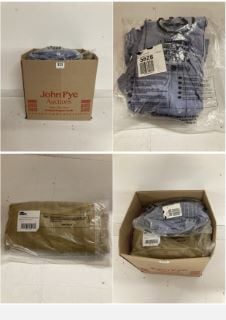 BOX OF PREMIUM DESIGNER CLOTHING IN VARIOUS SIZES & DESIGNS - APPROX RRP £250