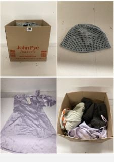 BOX OF PREMIUM DESIGNER CLOTHING IN VARIOUS SIZES & DESIGNS - APPROX RRP £250