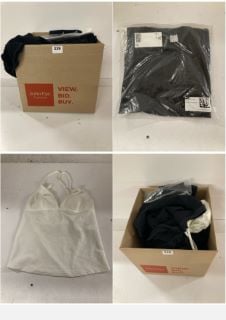 BOX OF PREMIUM DESIGNER CLOTHING IN VARIOUS SIZES & DESIGNS - APPROX RRP £250