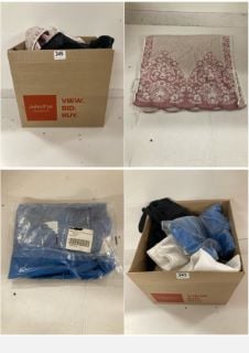 BOX OF PREMIUM DESIGNER CLOTHING IN VARIOUS SIZES & DESIGNS - APPROX RRP £250