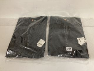 2 X COLT DESIGNER TOPS IN BLACK - SIZE S -  TOTAL RRP £116