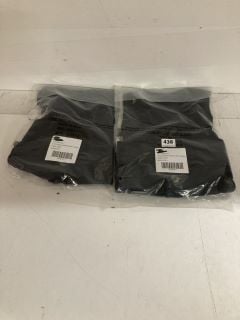 2 X LIBBY DESIGNER VESTS IN BLACK - SIZE L - TOTAL RRP £156