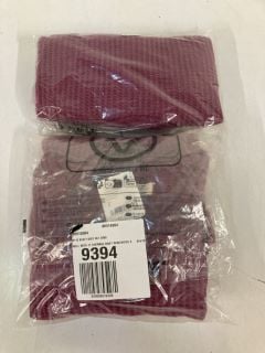 3 X ROLL WITH IT THERMAL DESIGNER TOPS IN WINE RED - SIZE S - TOTAL RRP £132