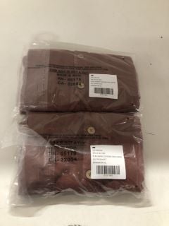 2 X SO FRESH DESIGNER SETS IN BROWN - SIZE XS - TOTAL RRP £156