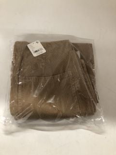 OSAKA CORD DESIGNER TROUSERS IN TAUPE - SIZE 26 - RRP £118