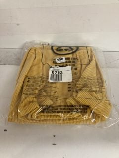 OSAKA CORD DESIGNER TROUSERS IN GOLD - SIZE 32 - RRP £118