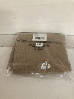 OSAKA CORD DESIGNER TROUSERS IN TAUPE - SIZE 28 - RRP £118