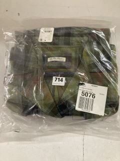 IZZIE CARGO SHIRT IN OLIVE - SIZE M - RRP £118