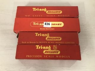 4 X TRI-ANG COLLECTABLE MODEL TRAINS TO INCLUDE HORNBY & RAILWAYS