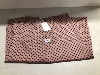 TED BAKER WOMENS POLKA DOT SKIRT - SIZE 4