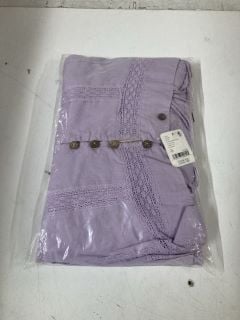 SIESTA DESIGNER MAXI DRESS IN LAVENDER - SIZE M - RRP £108