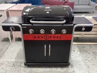 JOHN LEWIS GAS 2 COAL CHAR BROIL FIVE BURNER GAS BARBECUE RRP £699