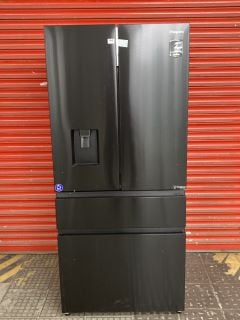 HISENSE AMERICAN STYLE FRENCH DRAWER FRIDGE FREEZER WITH WATER DISPENSER MODEL RF540N4WFE RRP £1,062