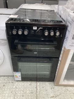 BEKO GAS COOKER MODEL XTG633K RRP £439