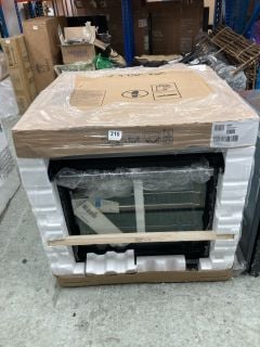 BEKO SINGLE ELECTRIC OVEN MODEL BBXIE22300S RRP £273 (SMASHED GLASS)