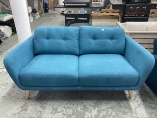 JOHN LEWIS TWO-SEATER SOFA IN BLUE RRP £569