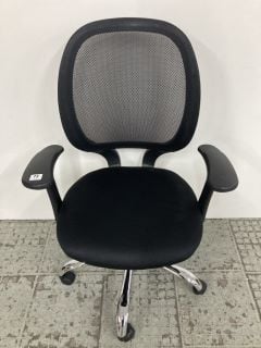 JOHN LEWIS OFFICE CHAIR IN BLACK RRP £110