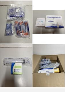 BOX OF PHARMACEUTICAL ITEMS TO INCLUDE VITAMIN SUPPLEMENTS