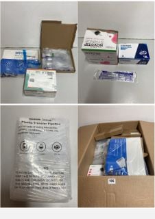 BOX OF PHARMACEUTICAL ITEMS TO INCLUDE VITAMIN SUPPLEMENTS