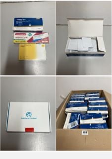 BOX OF PHARMACEUTICAL ITEMS TO INCLUDE VITAMIN SUPPLEMENTS