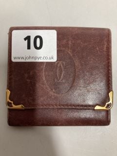 CARTIER PARIS COIN CASE (VAT ONLY PAYABLE ON BUYERS PREMIUM)