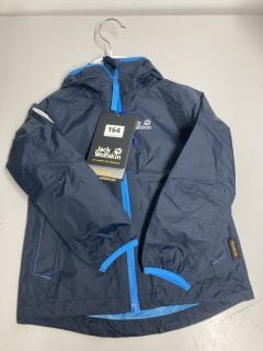 JACK WOLFSKIN KIDS RAIN JACKET TO FIT AGE 3-4