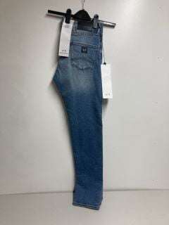 ARMANI EXCHANGE JEANS 33W SKINNY