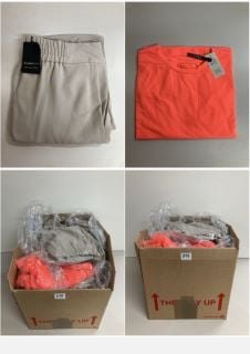 A BOX OF PREMIUM DESIGNER CLOTHING, MAINLY SEALED